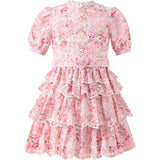 Julietta Cotton Embroidered Mini Dress