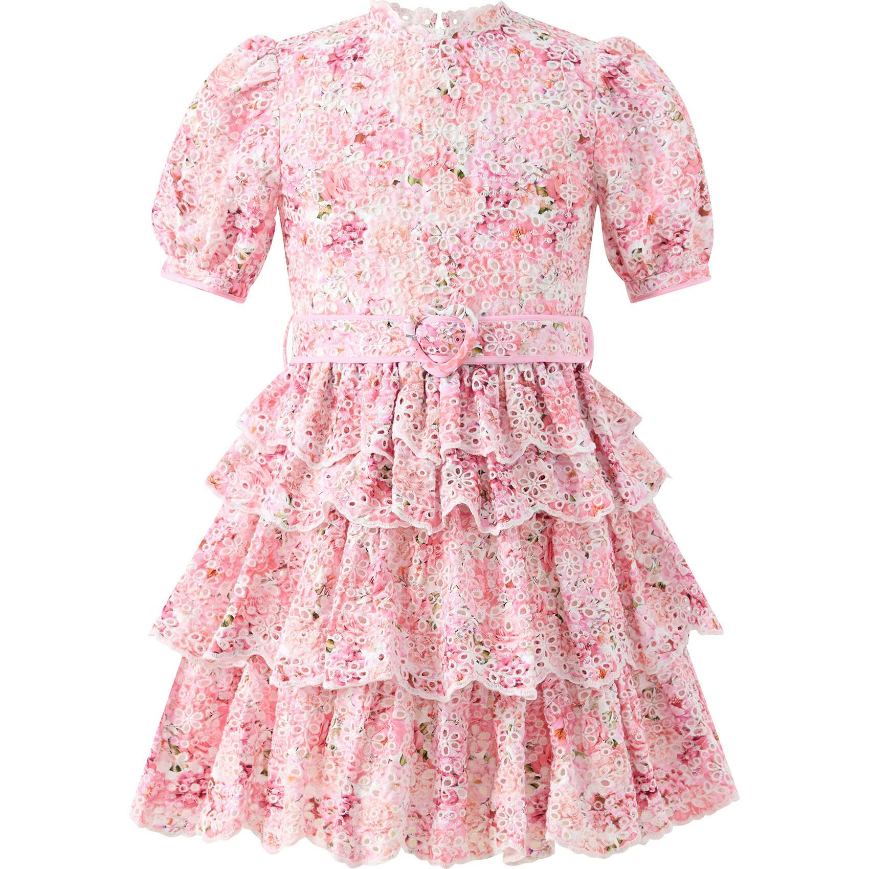 Julietta Cotton Embroidered Mini Dress