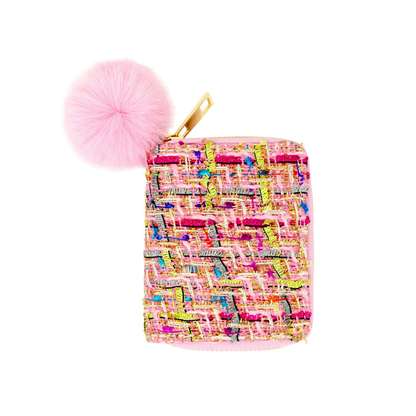 Tweed Mix Wallet