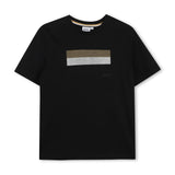 Black Multi-Tone Graphic T-Shirt