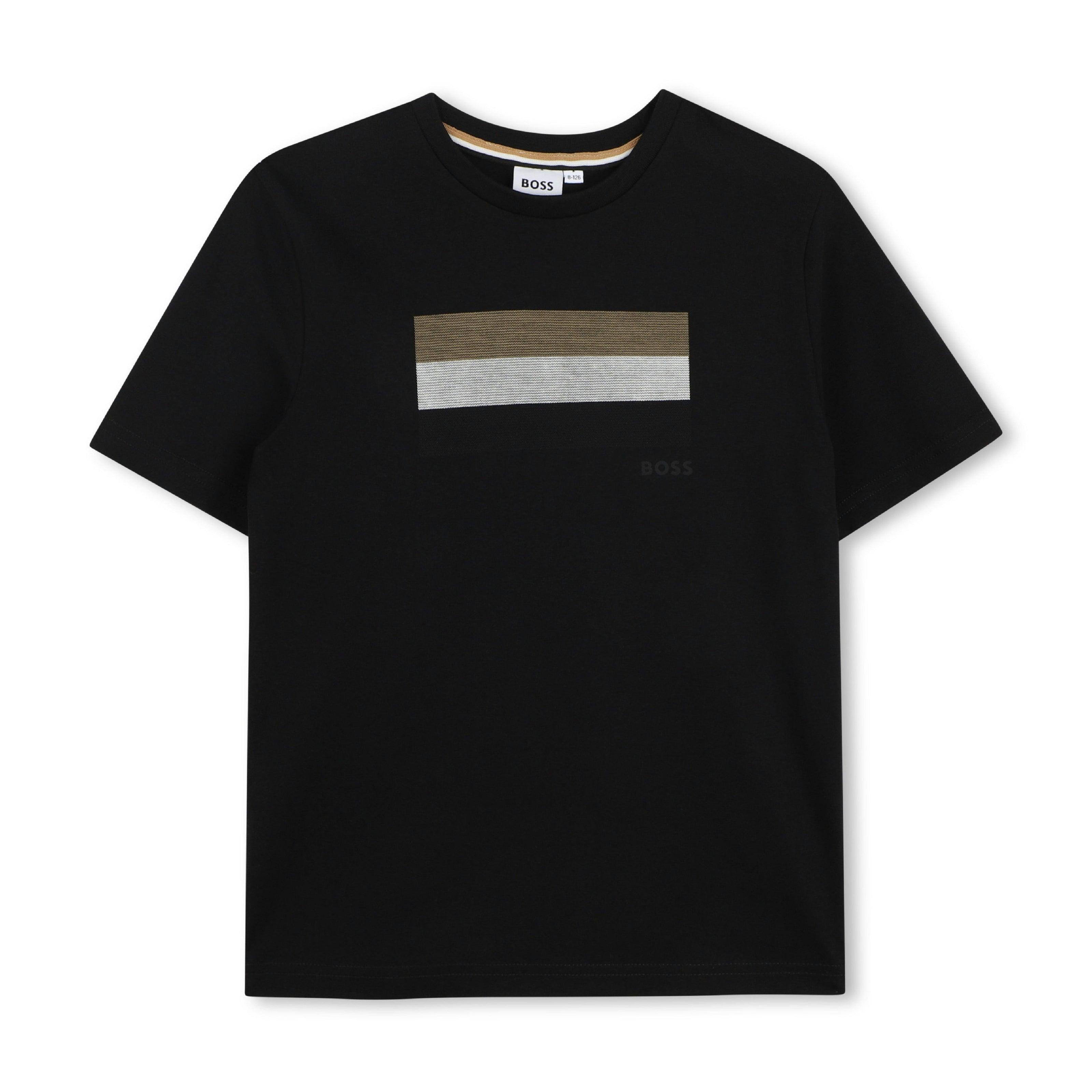 Black Multi-Tone Graphic T-Shirt