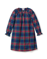 Girl's Brushed Twill Delphine Nightgown in Windsor Tartan