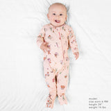 Cowgirl Bamboo Convertible Footie