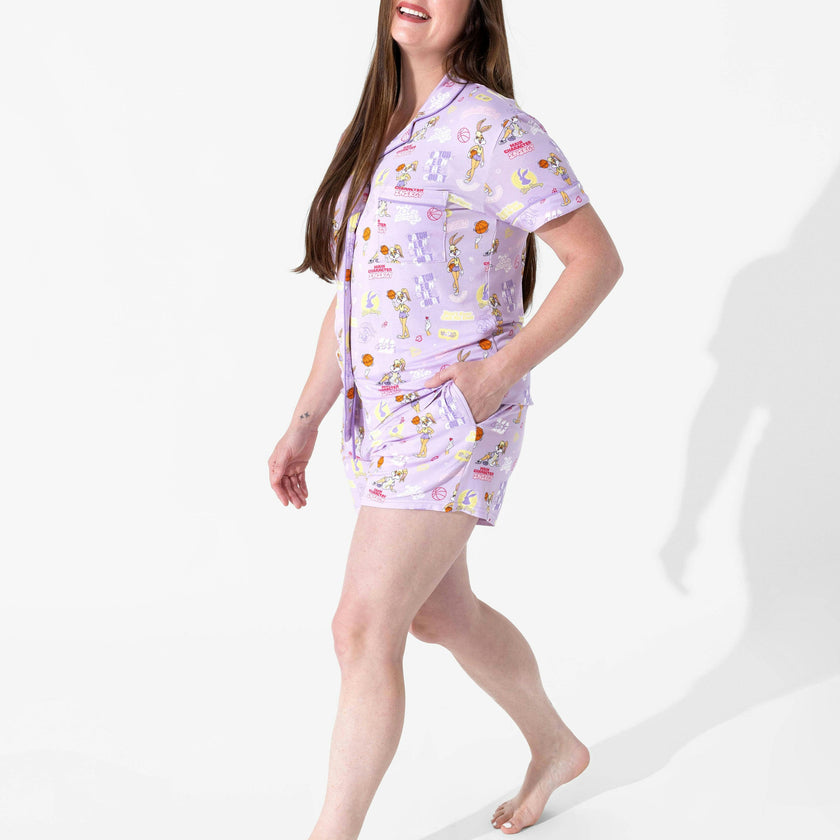 Lola Bunny Bamboo Women's Pajama Short Set