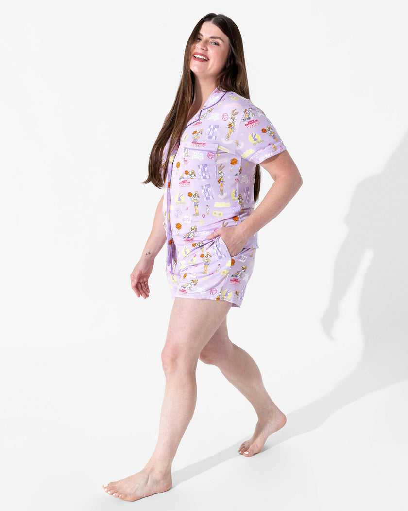 Lola Bunny Bamboo Women's Pajama Short Set
