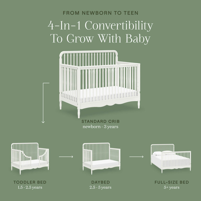 Namesake Liberty 4-in-1 Convertible Spindle Crib
