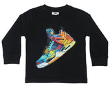 Kids Long Sleeve Shirt - Sneakers