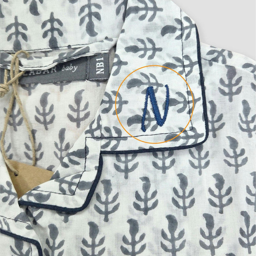 Block-Printed Loungewear Gift Set