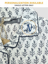 Block-Printed Women's Loungewear Gift Set