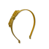 Shimmer Velvet Bow Headband