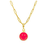 Happy Face Necklace