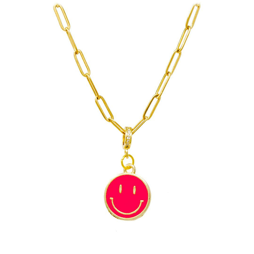 Happy Face Necklace