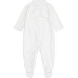 Velour Angel Wing™ Sleepsuit - Blue