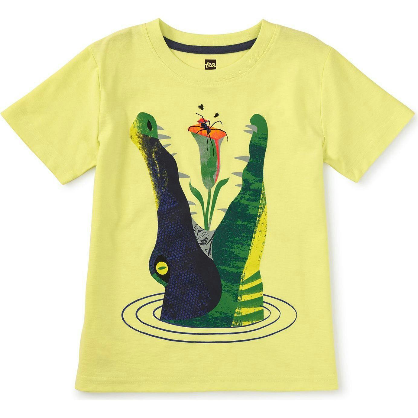 Pitcher Plant Croc Graphic Tee, Multi