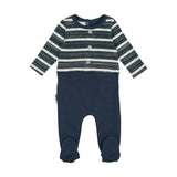 Striped Sweater Long Sleeve Footie