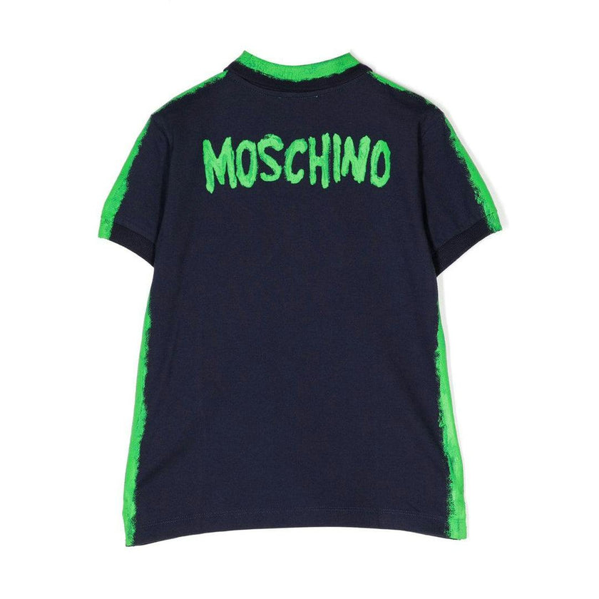 Navy Blue Logo Polo