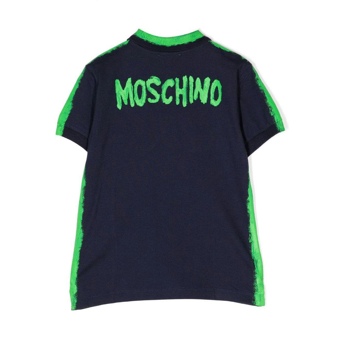 Navy Blue Logo Polo