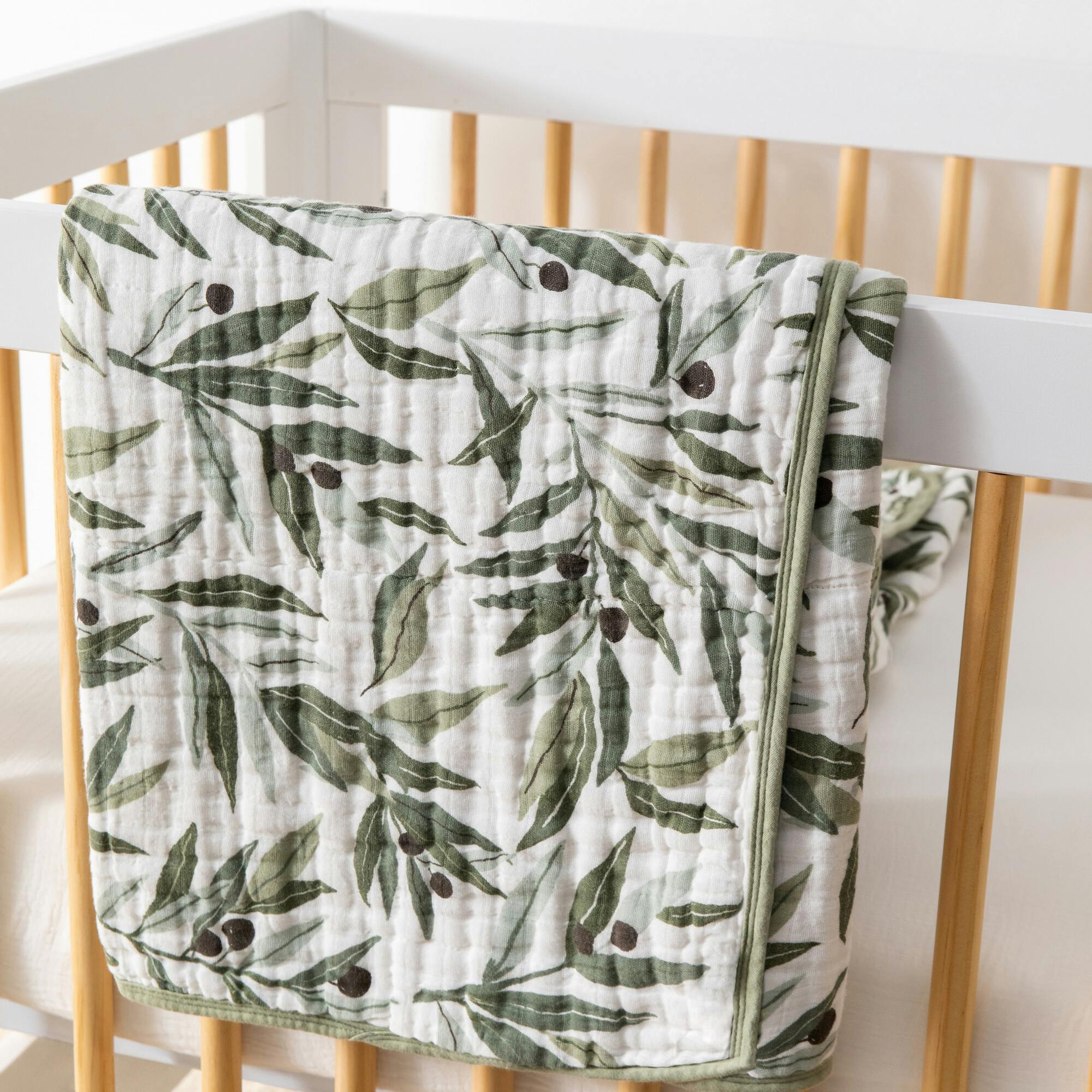 Organic Muslin Cotton 3-Layer Quilt