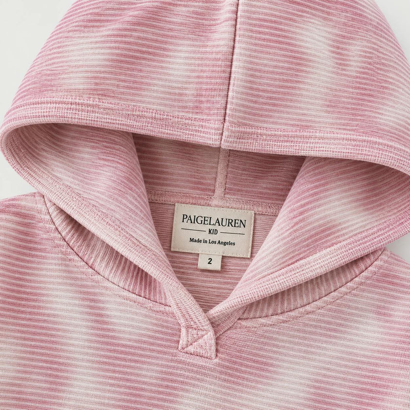Marble Stripe Rib Hoodie and Jogger Set