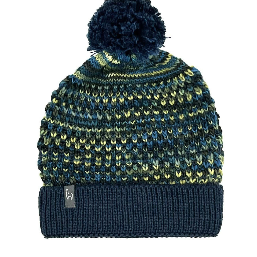 Kids Speckle Pom Pom Beanie