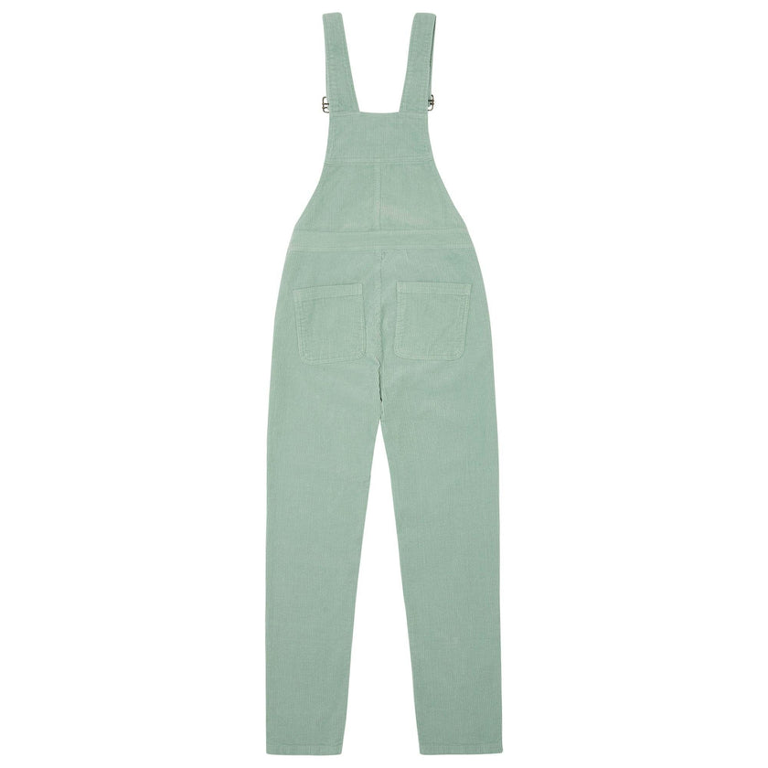 Adult Mint Chunky Cord Overalls