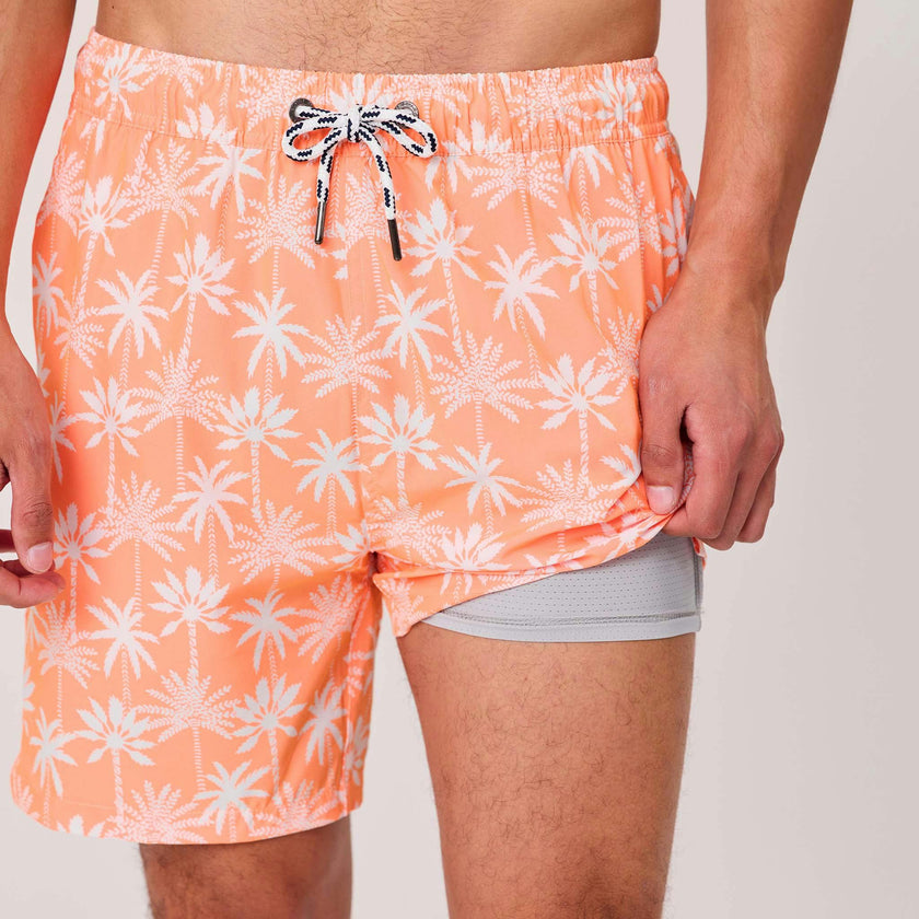 Mens Cali Palms Recycled Swim Short