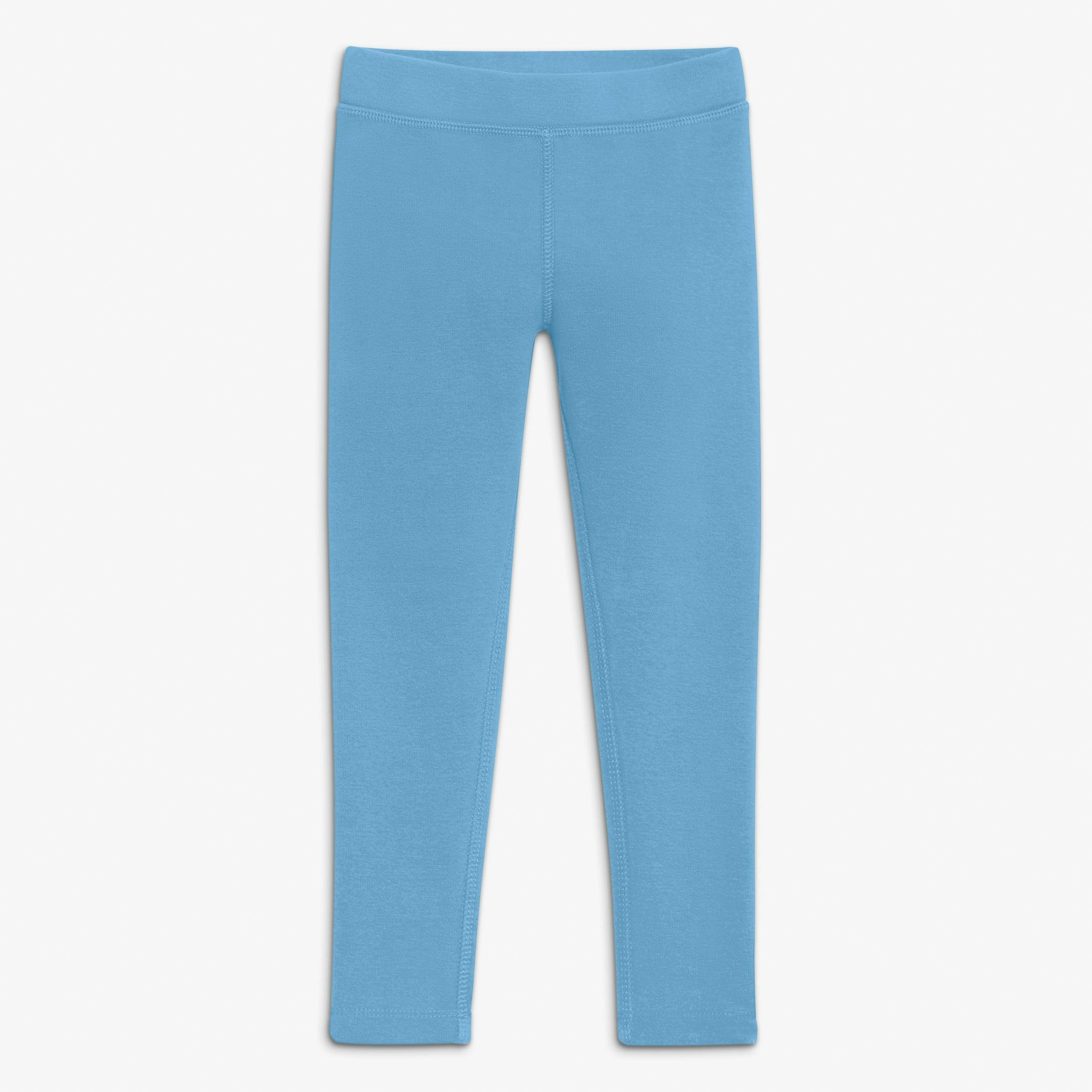 Kids coziest fleece-lined legging in seasonal colors