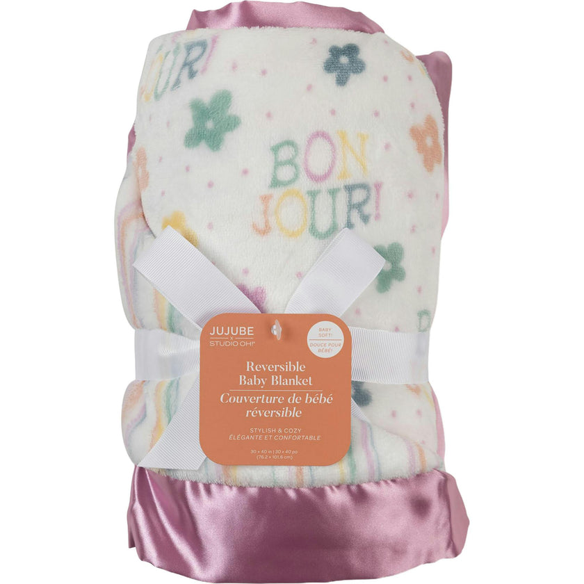 Studio Oh! Reversible Double-Layer Baby Blanket