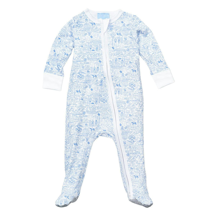 Houston Zip Baby Onesie