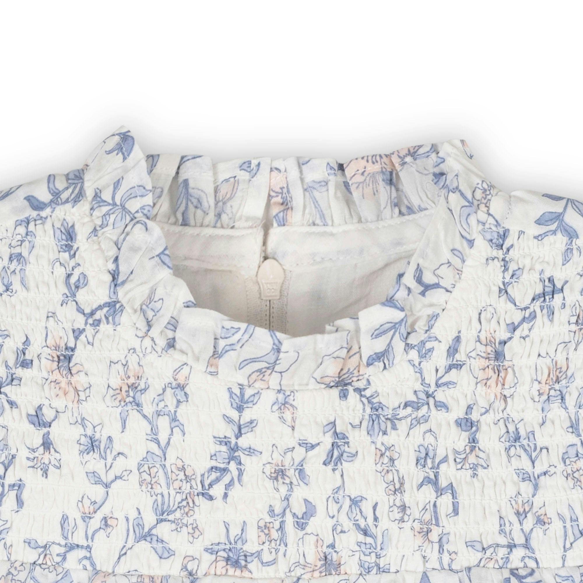 Organic Smocked Yoke Dress