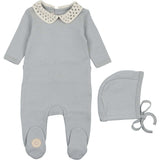Touch of Crochet Footie & Hat Set