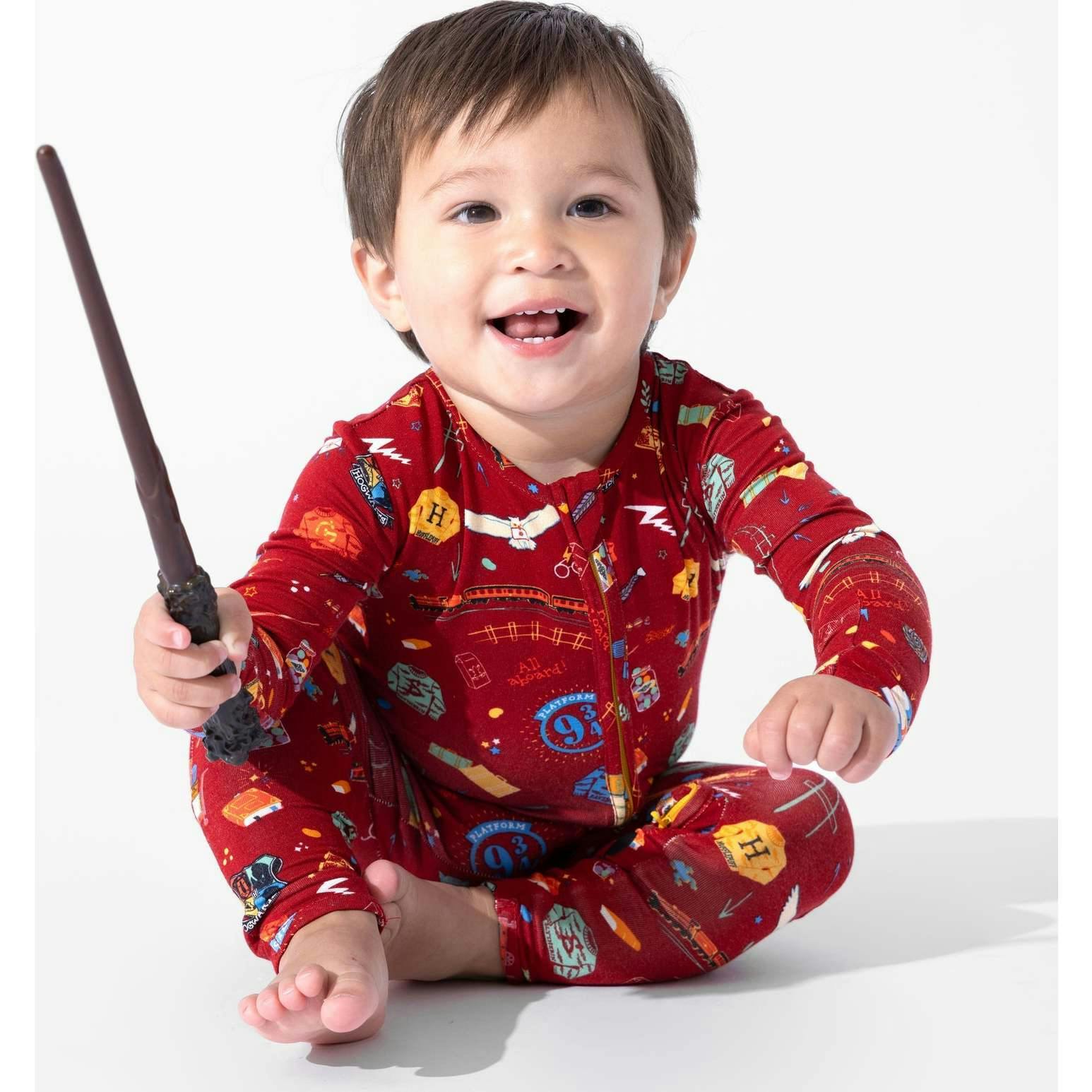 Hogwarts Express Bamboo Convertible Footie