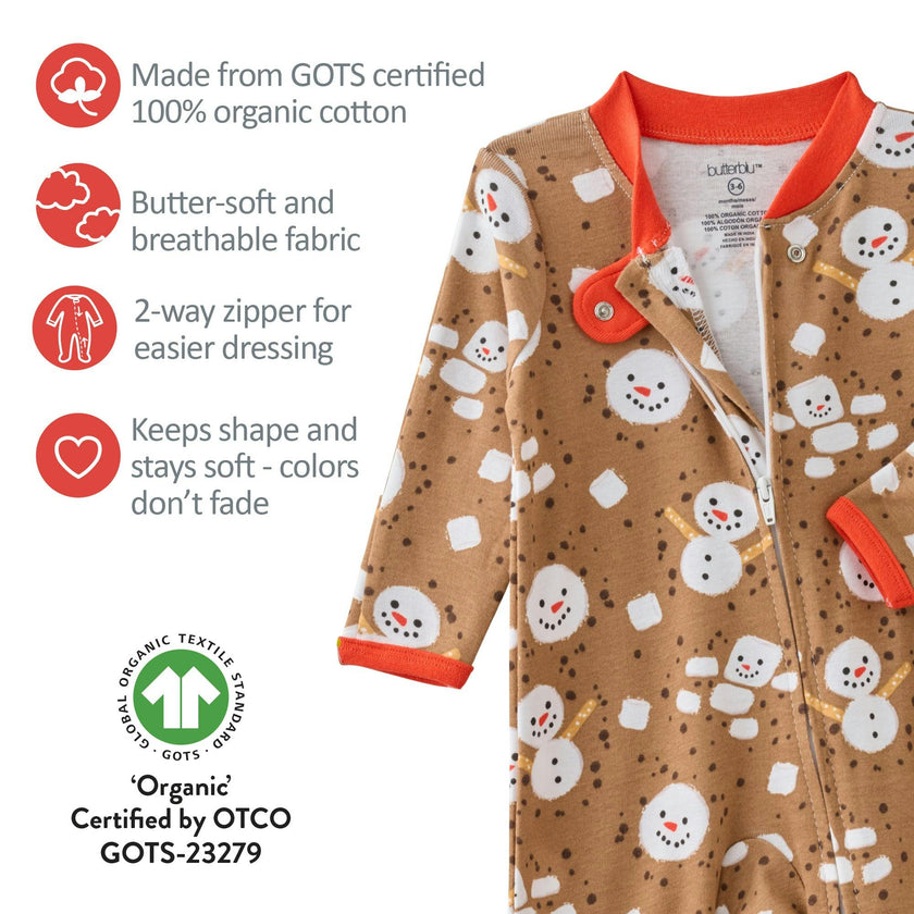 SCOUT Sleep & Play Baby Boys Pajamas