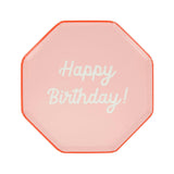 Mixed Happy Birthday Side Plates