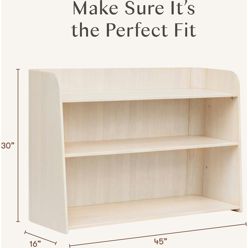 Melo Montessori-Inspired Bookcase in Washed Natural