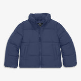 Kids fleece-lined puffer jacket