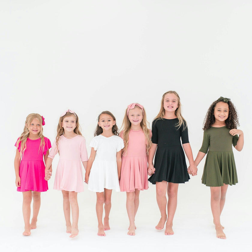 Cap Sleeve Twirl Dress
