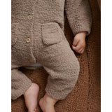 Fuzzy Long Sleeve Jumpsuit