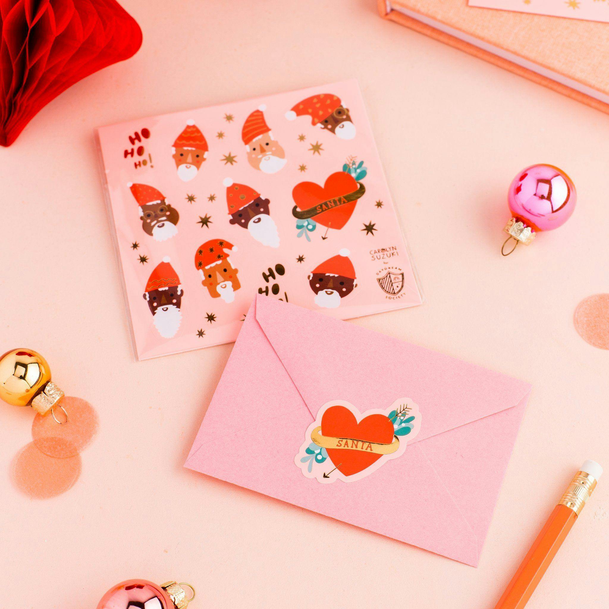 Santa Squad Sticker Set