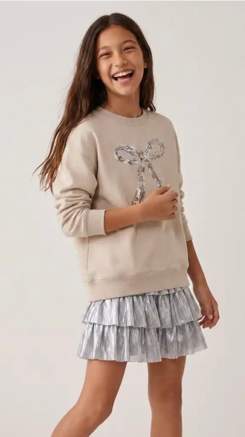 Epi Sweatshirt Sequin Bow