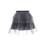 Grey Mini Tutu Skirt