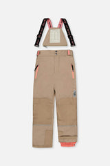Two Piece Teknik Snowsuit Off-White And Pink