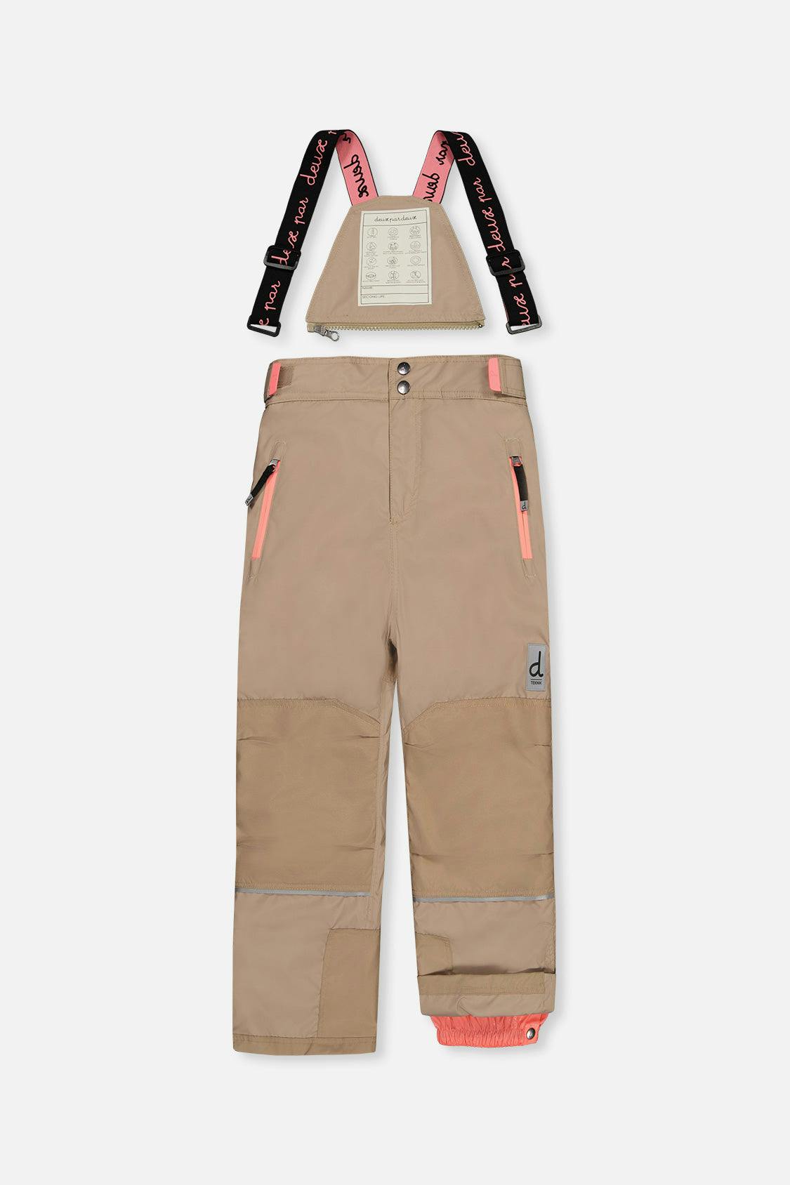 Two Piece Teknik Snowsuit Off-White And Pink