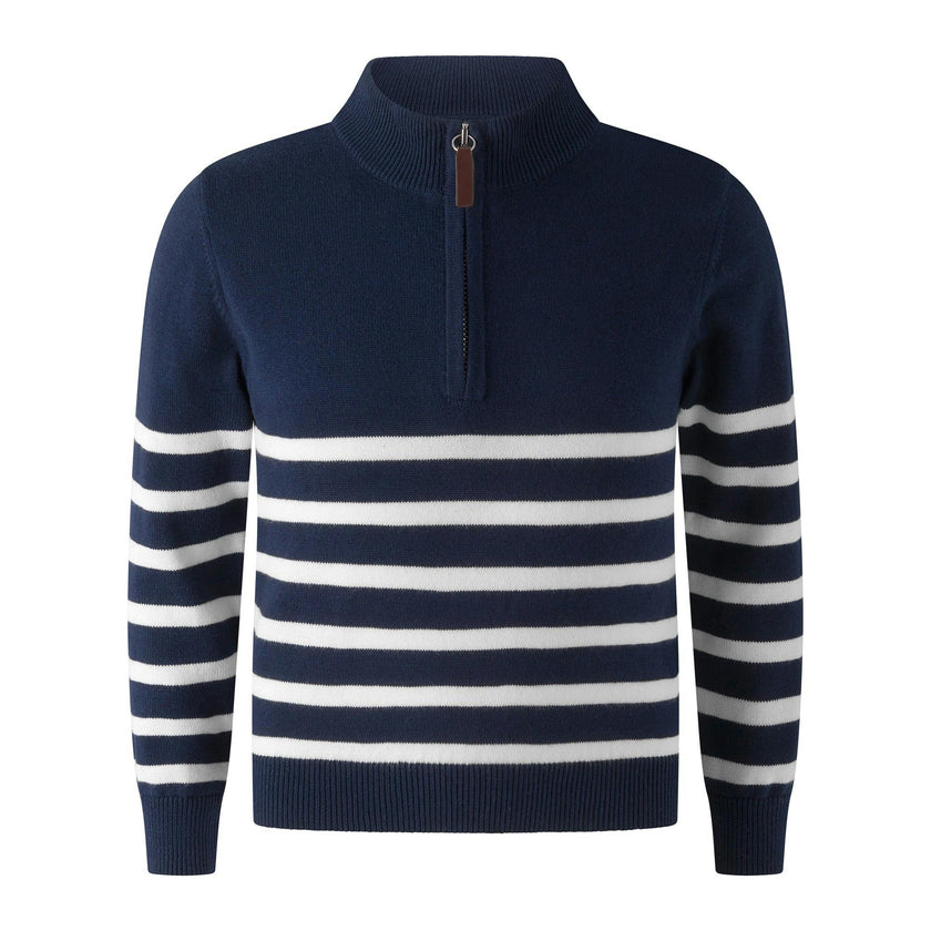 Breton Half-zip Sweater