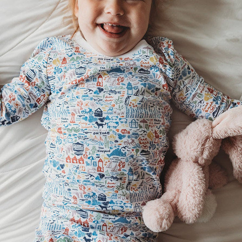 Martha's Vineyard Two Piece Kids Pajamas