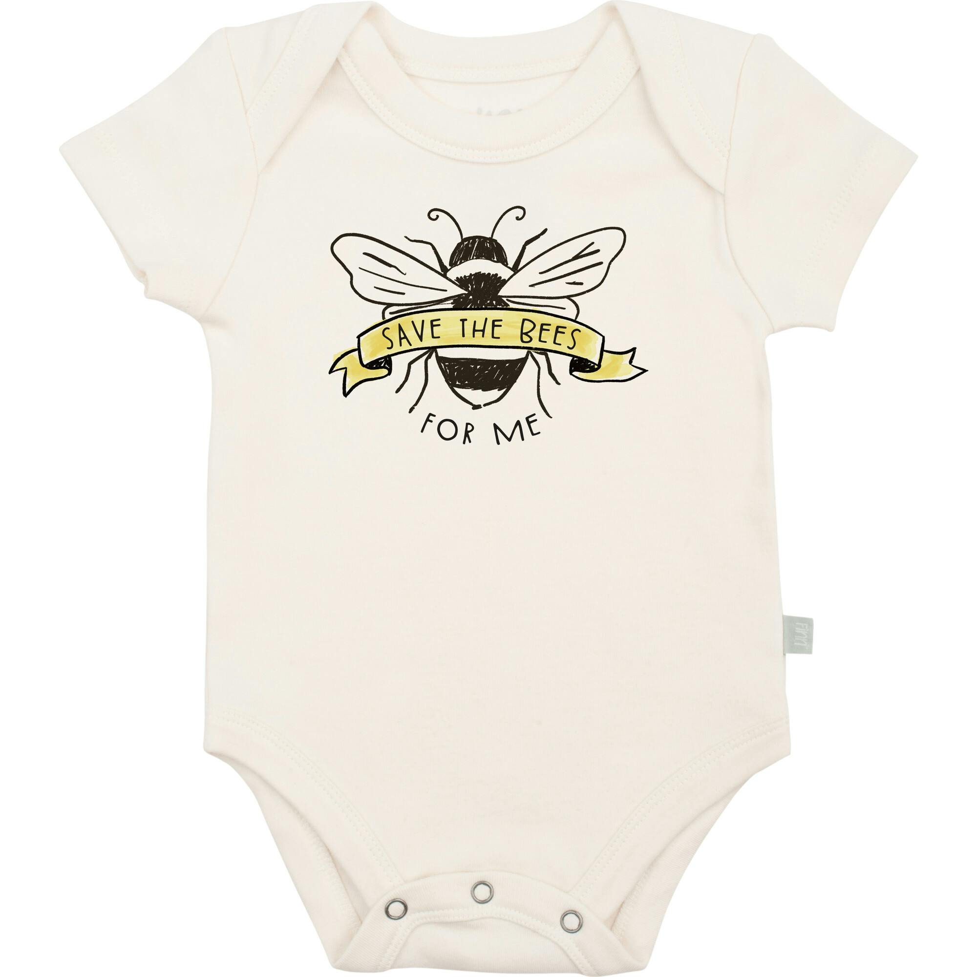 graphic bodysuit | save the bees
