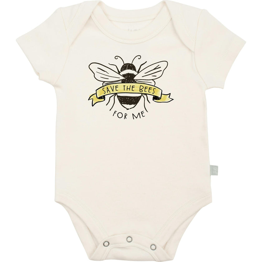 graphic bodysuit | save the bees