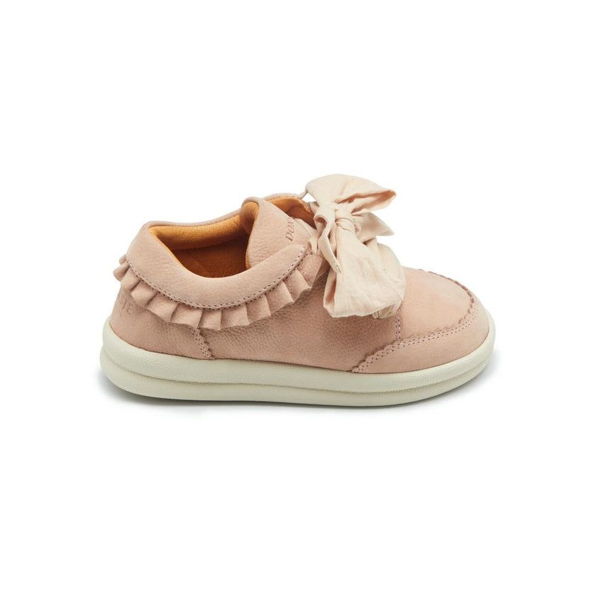 Lexley Sneakers | Coral Betting Leather