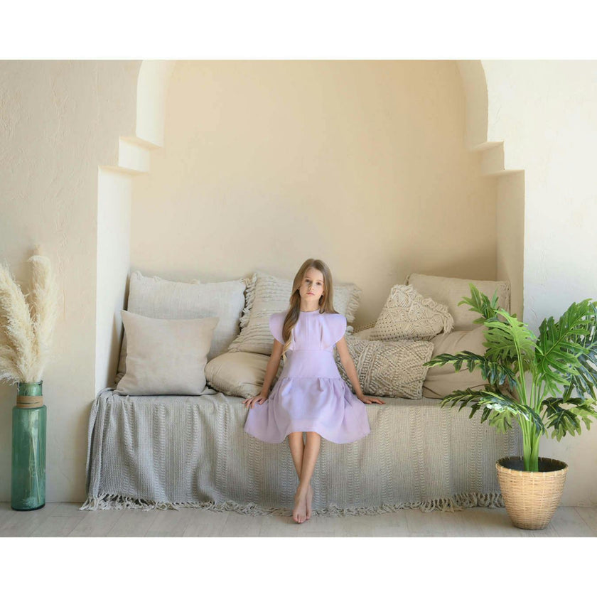 Rosalie dress (ivory)