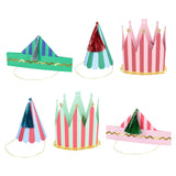 Fun Striped Party Hats